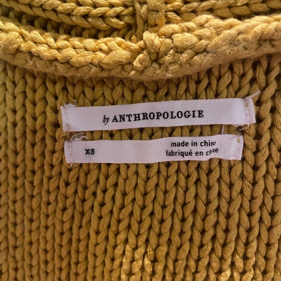 Anthropologie Cotton Sweater XS - Picture 6 of 7